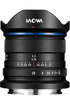 Objectif à Focale fixe Laowa 9mm F/2.8 Zero-D pour Canon RF