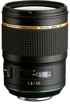 Pentax - HD D-FA 50mm f/1,4 SDM