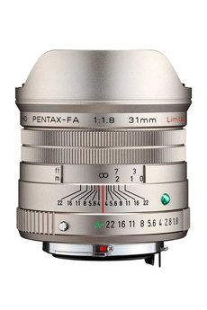 Objectif à Focale fixe Pentax HD FA 31mm F/1.8 Limited Silver