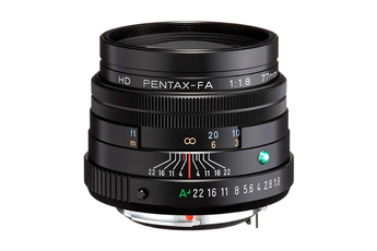 Objectif à Focale fixe Pentax HD FA 77mm F/1.8 Limited Noir