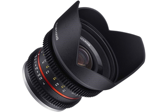 Objectif à Focale fixe Samyang optique video 12mm T2.2 CINE NCS CS pour Micro 4/3