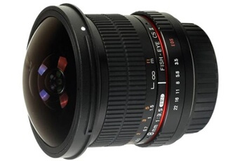 Samyang - 8mm f/3.5 UMC FISH-EYE CS II pour CANON EF