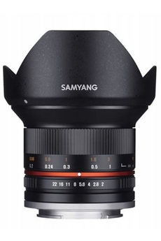 Objectif à Focale fixe Samyang 12mm f/2 NCS CS noir pour Fuji X