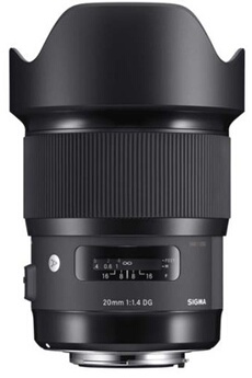 Sigma - 20mm f/1,4 DG HSM pour NIKON