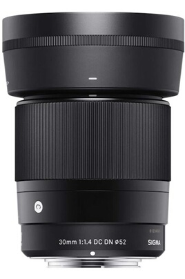 Objectif à Focale fixe Sigma 30 MM F/1.4 DC DN CONTEMPORARY POUR