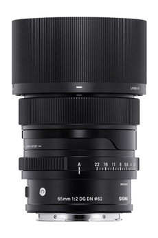Objectif à Focale fixe Sigma Hybride 65mm f/2 DG DN Contemporary Noir pour Sony E