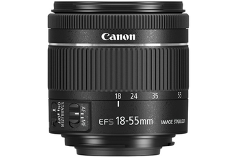 Objectif zoom Canon EF-S 18-55mm f/4-5.6 IS STM
