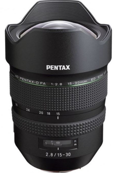 Objectif zoom Pentax HD D FA 15-30mm F/2,8 ED SDM WR