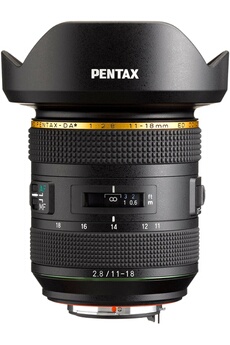 Pentax - HD DA 11-18mm f/2.8 ED DC AW