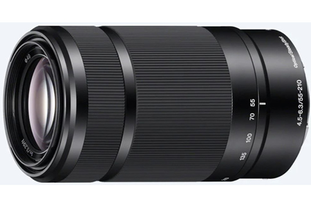 Objectif zoom Sony E 55-210 mm F/4,5-6,3 OSS noir