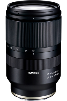 Objectif zoom Tamron. 17-70mm F/2,8 Di III-A VC RXD pour SONY E