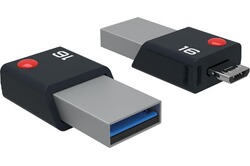 Clé USB Emtec Pack de 3 mini clés USB 2.0 D250 16 Go - DARTY Réunion