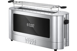 Grille-pain 2 fentes Russell Hobbs T23-500 Inox Brossé Rouge