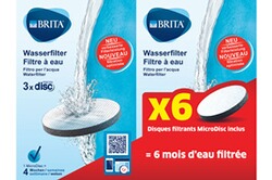 Brita - Filtre à eau Brita Maxtra+ Pure Performance 4x - Filtres  réfrigérateur américain - Rue du Commerce