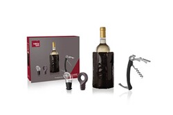 Coffret pompe à vide air + 2 bouchons Vacu Vin 06492616 - Accessoire autour  du vin à la Fnac