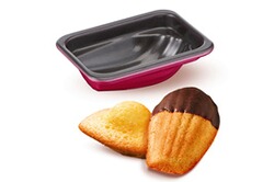 Crispybake moule 21 mini financiers silicone 29x21cm, Moules à pâtisseries  et plats à four