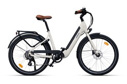 Hitway vélo électrique blanc, vtt électrique, 26 ville e-bike adulte, vélo  électrique avec batterie amovible 36v 11.2ah, shimano 7 vitesses, autonomie  35-70km - Conforama