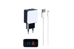 Chargeur Voiture KSIX Ultra Rapide Duo USB-C + USB-A 20W Pour Smartphone