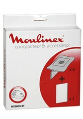 Sacs aspirateur synthetic Moulinex 2+ CARREFOUR