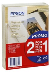 Papier Photo Brillant de Marque Epson Premium Glossy Photo 255g : boîte de  30 feuilles 13x18