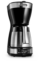 Cafetière filtre Delonghi cafetière électrique de 0,65L pour 5 tasses 650W  noir ICM 14011.BK krups