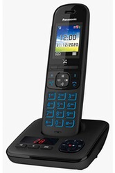 Téléphone Sans Fil Dect Blanc Avec Répondeur - Kxtgc420frw - Téléphone fixe  BUT
