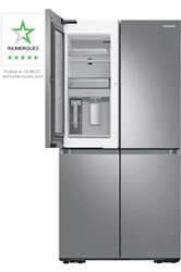 Samsung Réfrigérateur Frigo Combiné Inox 386l Froid Ventilé No-frost  Distributeur D'e à Prix Carrefour