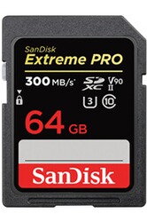 Sandisk Extreme PRO 64Gb Carte mémoire SDXC UHS-I Classe 10 U3 V30 vitesse  200 Mo/s 4k à prix pas cher