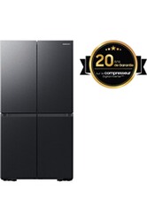 Réfrigérateur congélateur 3 Portes Samsung 630L, Froid ventilé Largeur 90.8  cm Classe F 41dB - Gris à Prix Carrefour