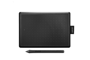 Tablette graphique Wacom Tablette graphique a stylet - 21 centimetres - 1024 niveaux de pression - Noire et Rouge - Windows/Mac OS/Chrome OS