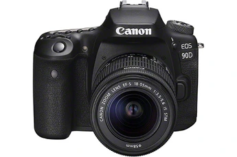 Appareil photo Reflex Canon EOS 90D, Objectif EF-S 18-55mm IS STM
