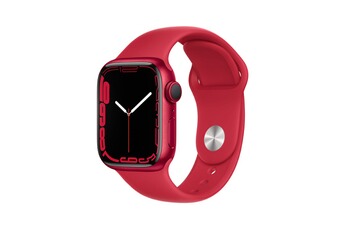 Apple watch Apple Watch Series 7 GPS, boîtier Aluminium Lumière Stellaire 41mm avec Bracelet Sport Lumère Stellaire