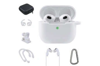 Accessoires audio Onearz Mobile Gear Kit accessoires 7 en 1 pour AirPods 3rd Gen Blanc