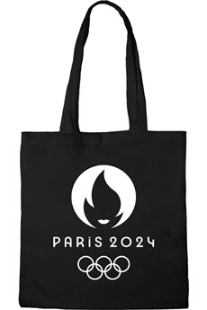 Paris 2024 Jo - TOTE BAG PARIS 2024 JO LOGO BLACK AND WHITE