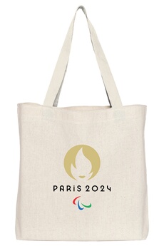 Paris 2024 Jo - TOTE BAG LOGO PARALYMPIQUE COULEUR PARIS JO 2024