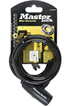 Masterlock Antivol Velo Cable 1.80m x Ø 8mm à clé - Noir photo 2