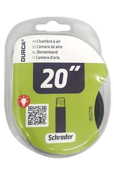 Durca - Chambre a air 20'' x1,50/2,00 - 40/54-406 SV