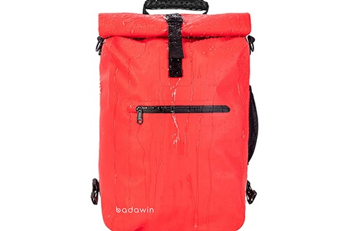 Sacoche velo rouge 3en1 porte-bagages Grand volume - Badawin