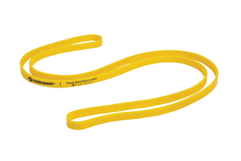 Elastiques musculation Schildkrot Fitness Super bande de résistance - 13 mm - jaune