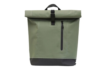 Sac à dos - Volume 25L / Pour ordinateur portable et tablette 16" / Système de fermeture Roll-Top / Dos renforcé avec rembourrage