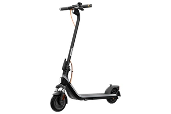 Trottinette routière - Puissance moteur nom/max : 300/500W / Batterie 21,6V 10,185AH - Autonomie 25 km / Temps de charge 7,5H - Etanchéité IPX4 / Les + du produit : Premier prix avec une suspension