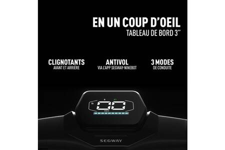 Contrôleur/affichage Numérique Pour Trottinette ZT3 Pro – étanche, Compatible Et Durable