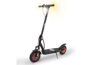 Trottinette légère - Puissance moteur nom/max : 350/450W / Batterie 36V 7,8AH - Autonomie 30 km / Temps de charge 5H - Etanchéité IPX5 / Les + du produit : Produit léger et confortable, suspensions