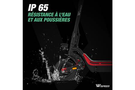 Trottinette électrique Wispeed SUVPILOT 480 Noir - 500W - Neuf, Pour Adultes