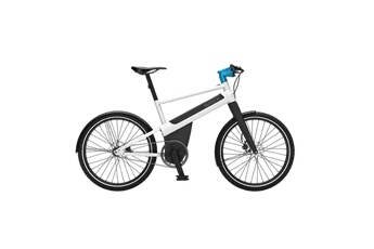 Vélo électrique Iweech 24" S blanc nacre