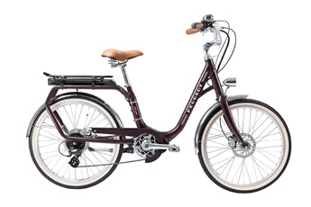 Vélo électrique Peugeot eLC-01 24 Moteur Central Aubergine