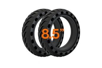 Pack 2 Pneus Alvéolés Anti-Crevaisons 8.5 Pouces pour Trottinette Electrique CASR