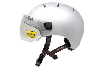 KASK - Casque de sport Kask Casque  visière , 4 aérations Argento Matt L