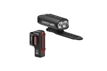 Accessoires glisse urbaine Lezyne LED MICRO DRIVE 600XL / STRIP PAIRE LEZYNE BLACK / BLACK