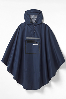 Vêtement protection pluie The Peoples Poncho Bleu - Vêtement de
